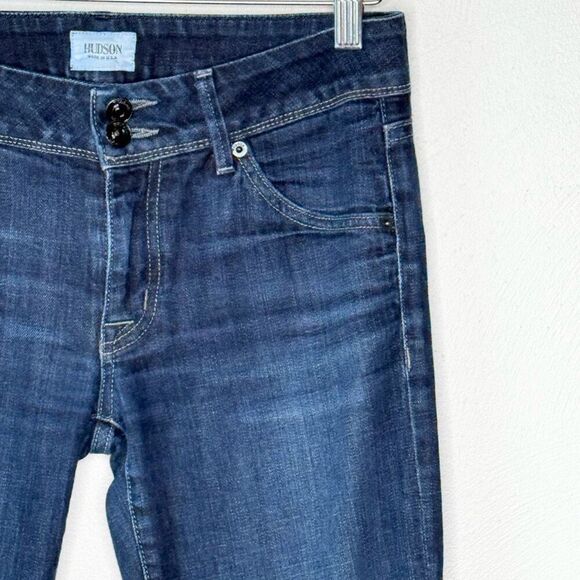 Hudson Beth Midrise Baby Boot Jeans in Color Jets Blue - Women’s US 26 - Picture 3 of 9